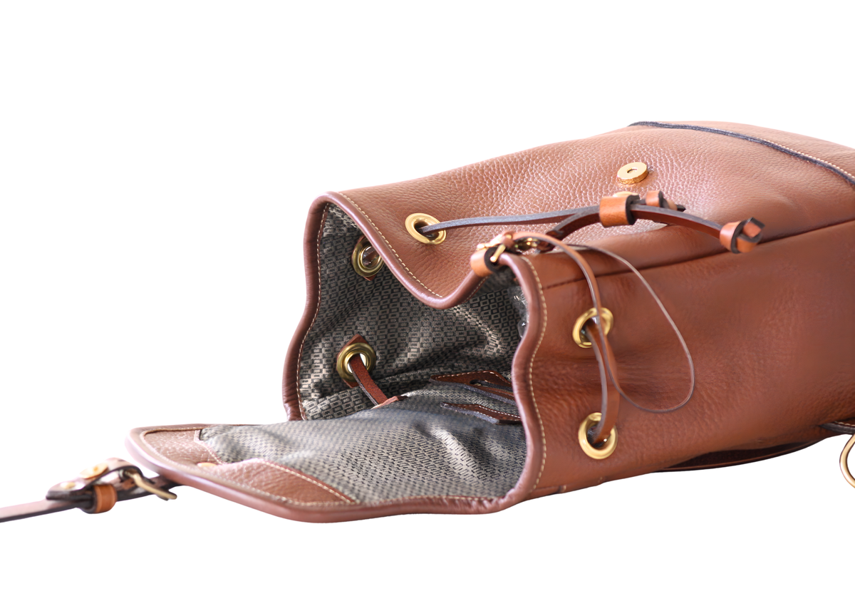 canada leather backpack FLECHR Canadian Handmade leather bag - Rachel BACKPACK