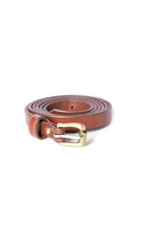 Thin leather belt over dress and pant knot brown belt harness thick leather made in canada Montreal