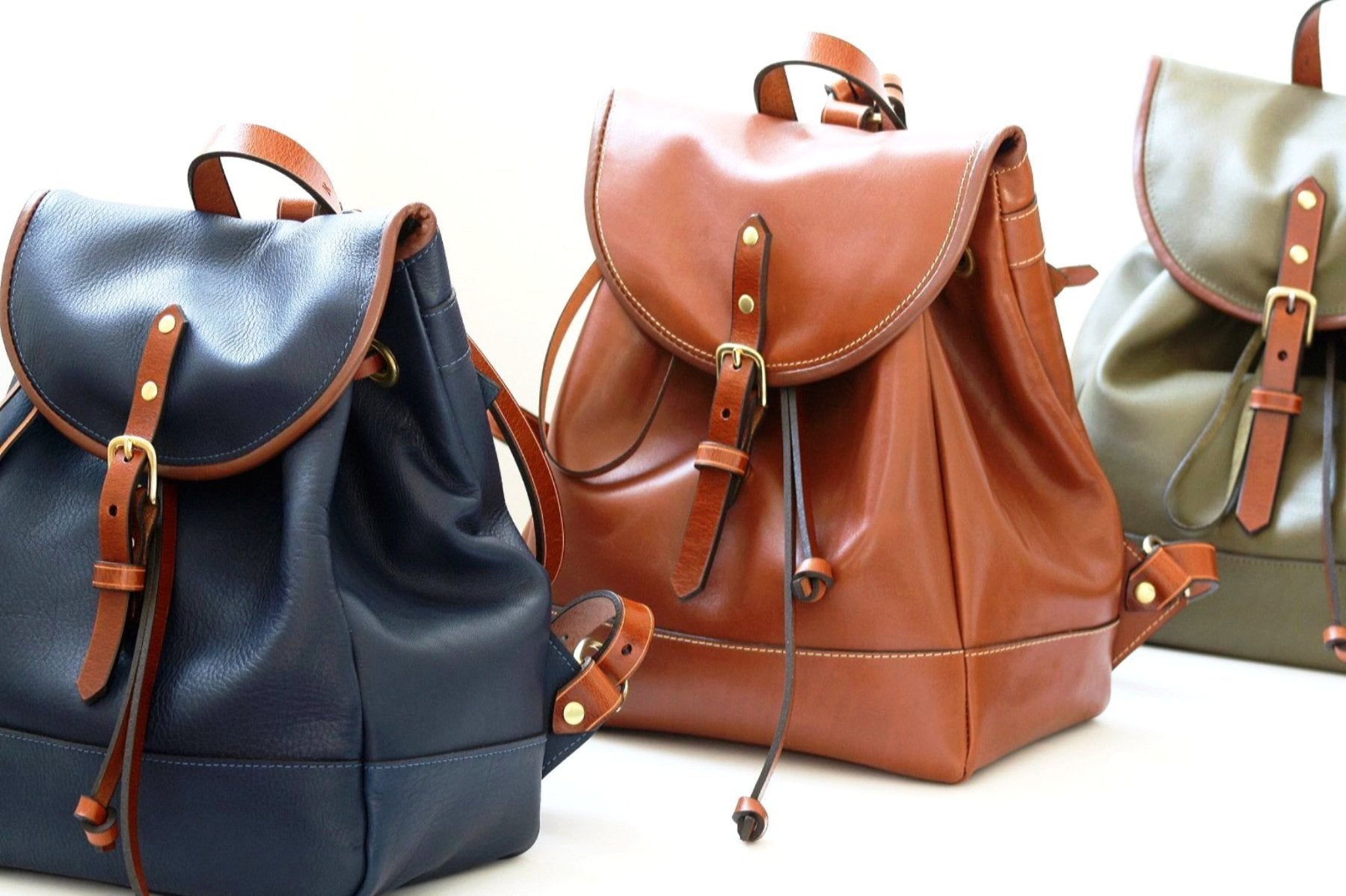 brown leather backpack canada FLECHR Canadian Handmade leather bag - Rachel BACKPACK